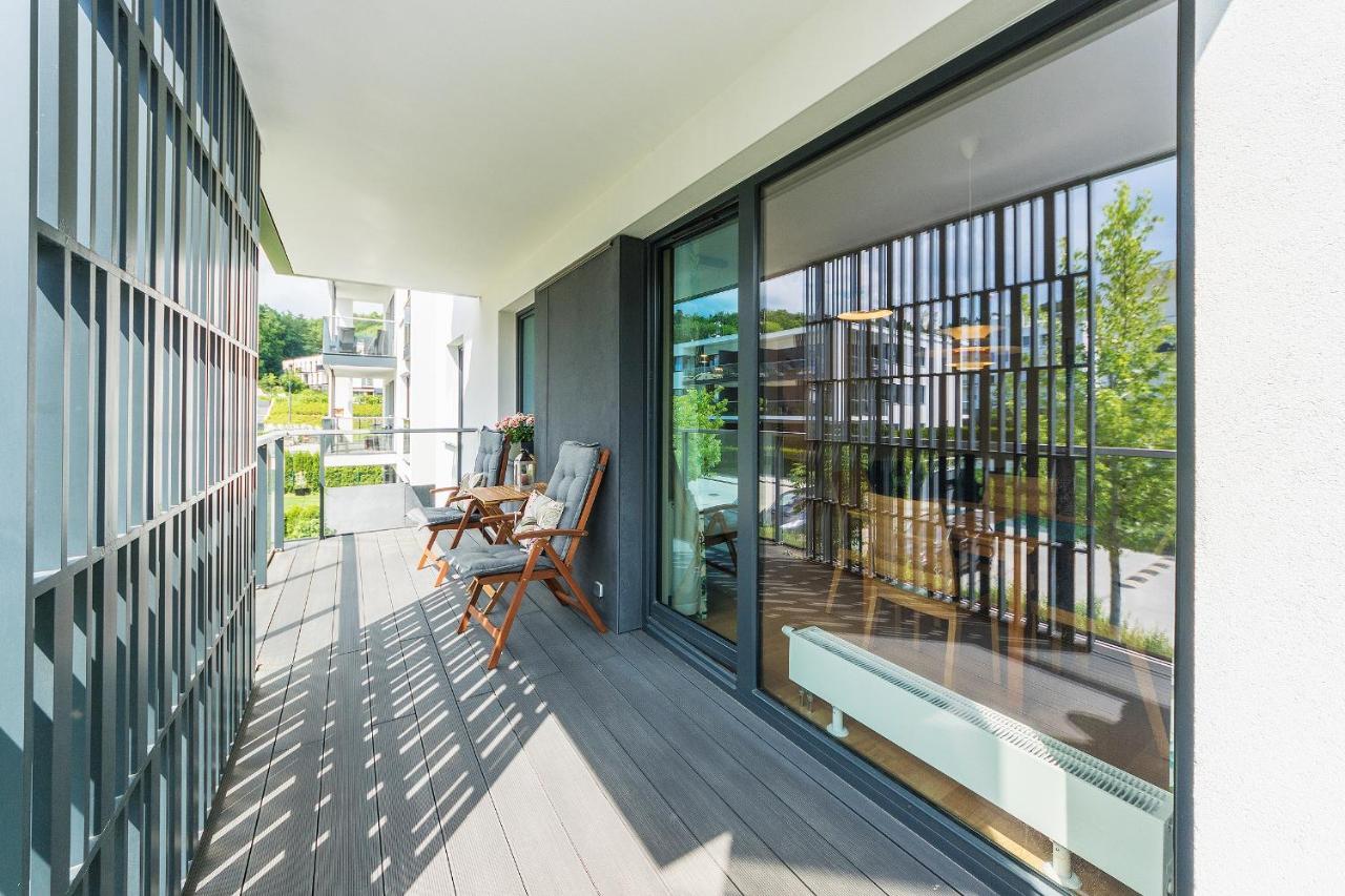 Pomorskie Apartamenty Bernadowska Green Deluxe Gdynia Ngoại thất bức ảnh